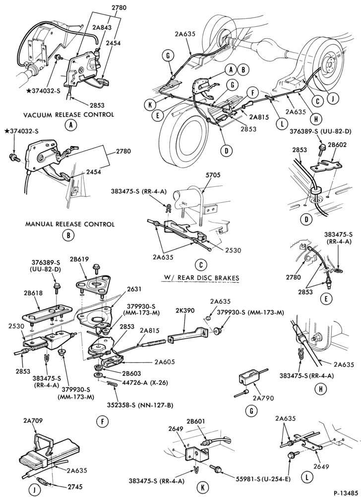 26 - BRAKES-Parking brake system