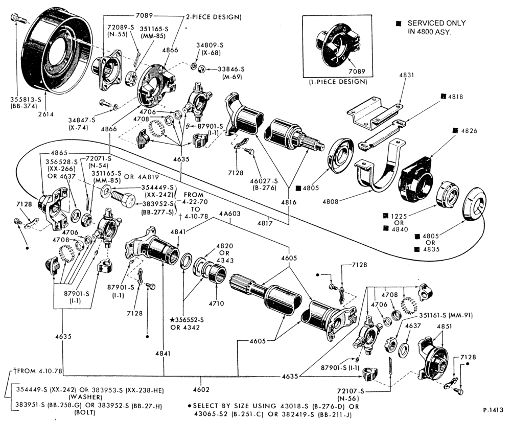 46 - DRIVELINE GUARDS--CL-CLT900