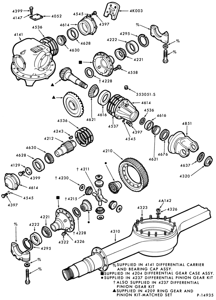 40 - REAR AXLE-Double reduction rear rear axle-SUDR-LNT-LT-LTS900