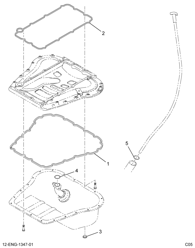 ......KIT LOWER GASKET (6E7Z-6710-AA)