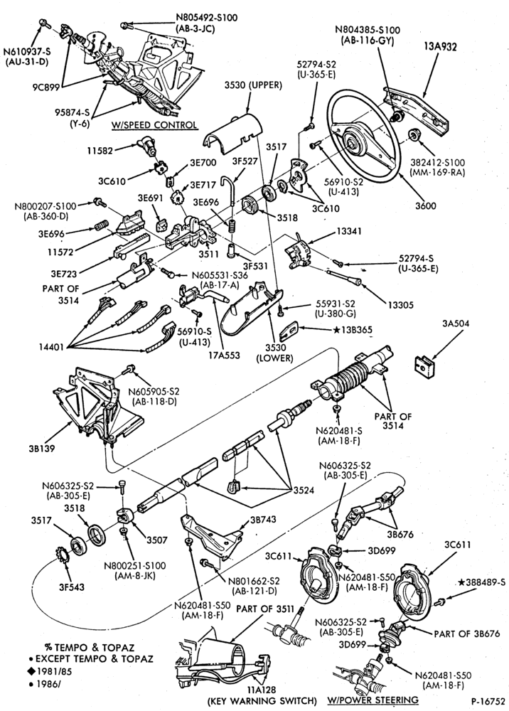 35 - ATX TYPE - EXTERNAL PARTS-EXTERNAL PARTS- steering column - floor shift-W,MW