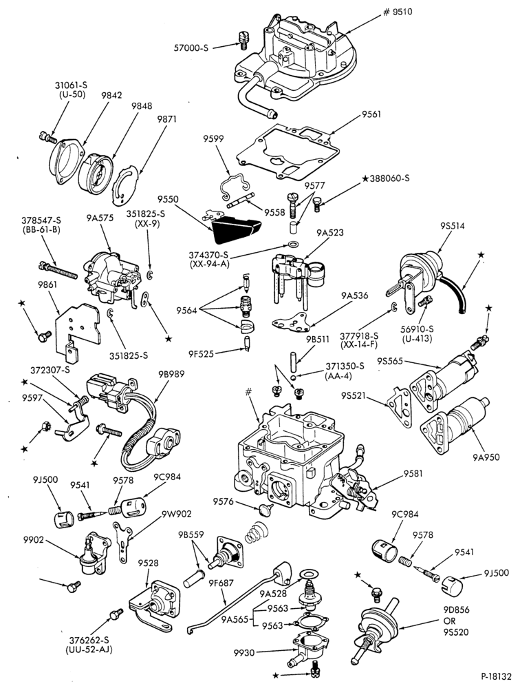 95 - 8 CYL. 5.0L (302 C.I.D.)-GAS-CARBURETOR -Ford 2/B-feedback