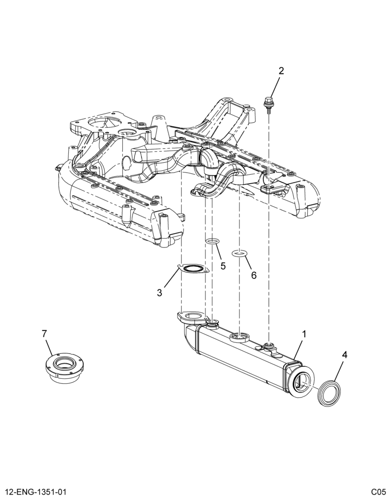 ......KIT EGR COOLER 4.5L (6E7Z-9P456-A)