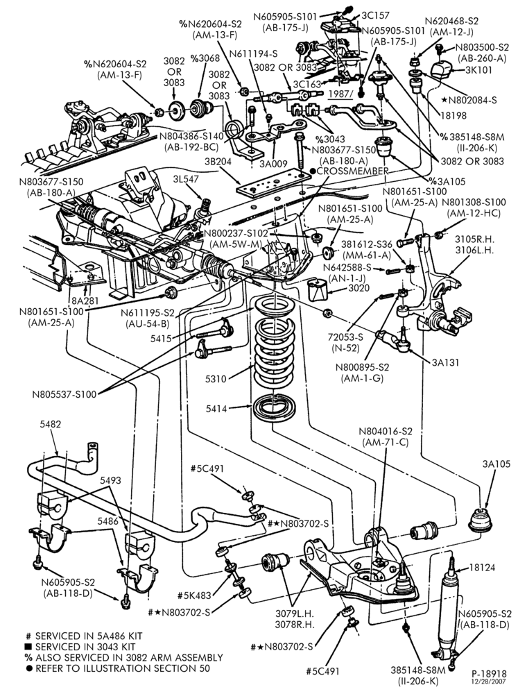 30 - FRONT SUSPENSION-Front suspension & steering linkage-A