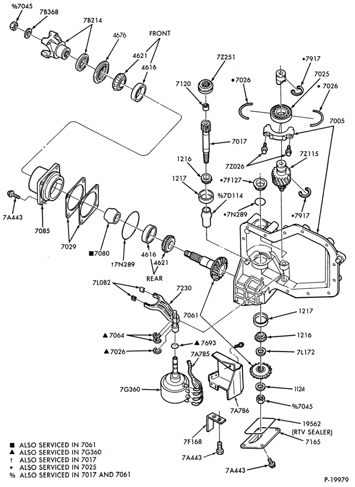 A70.13 - ATX TYPE-ATX TYPE- transfer case details - all wheel drive-B,MB