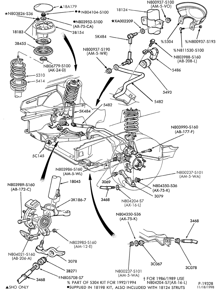 30 - FRAME-FRONT SUSPENSION SPRING AND SHOCK