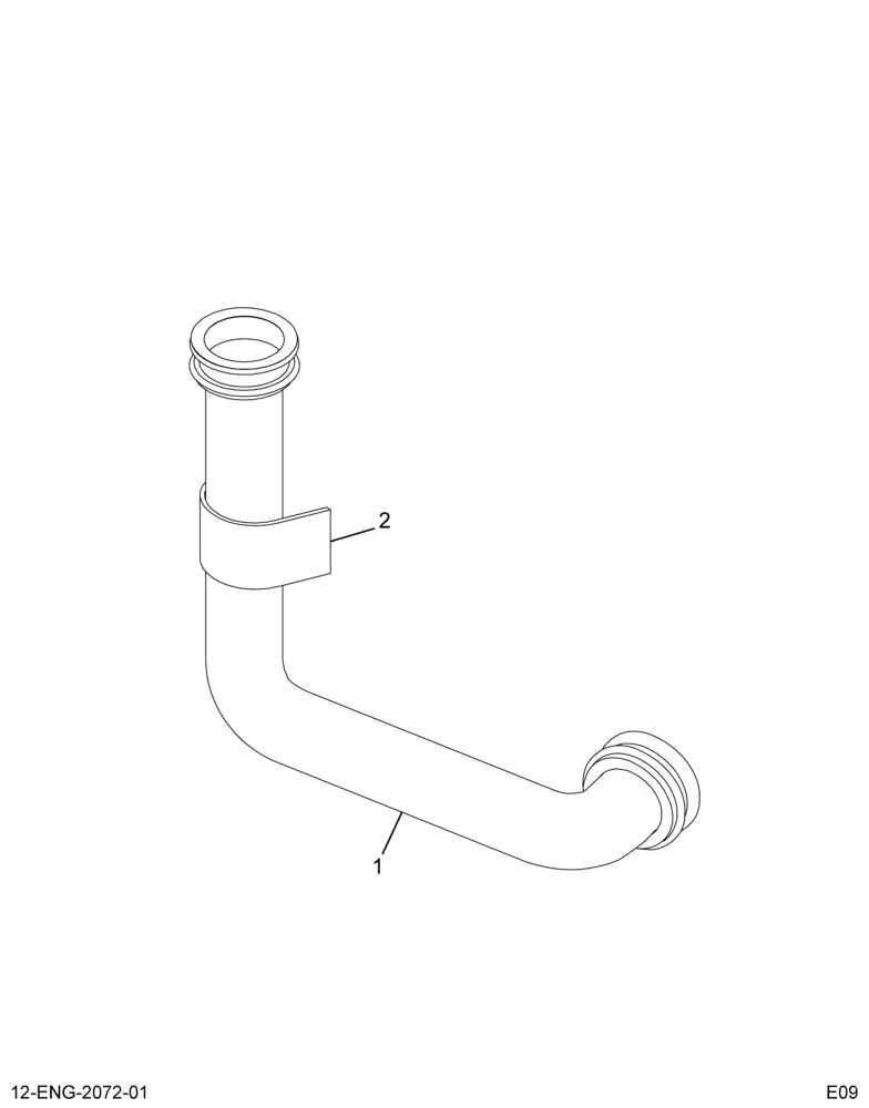 ......TUBE ASM TURBO OIL DRAIN (5C4Z-9G441-A)