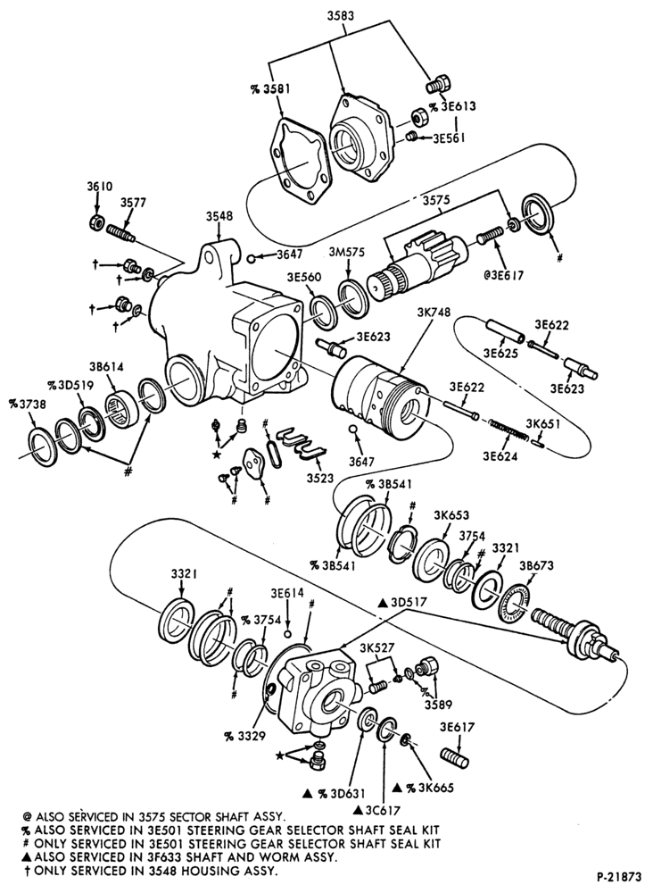 35.1 - STEERING-POWER - Gear asy. - Ross TAS-55-F-FT600/900