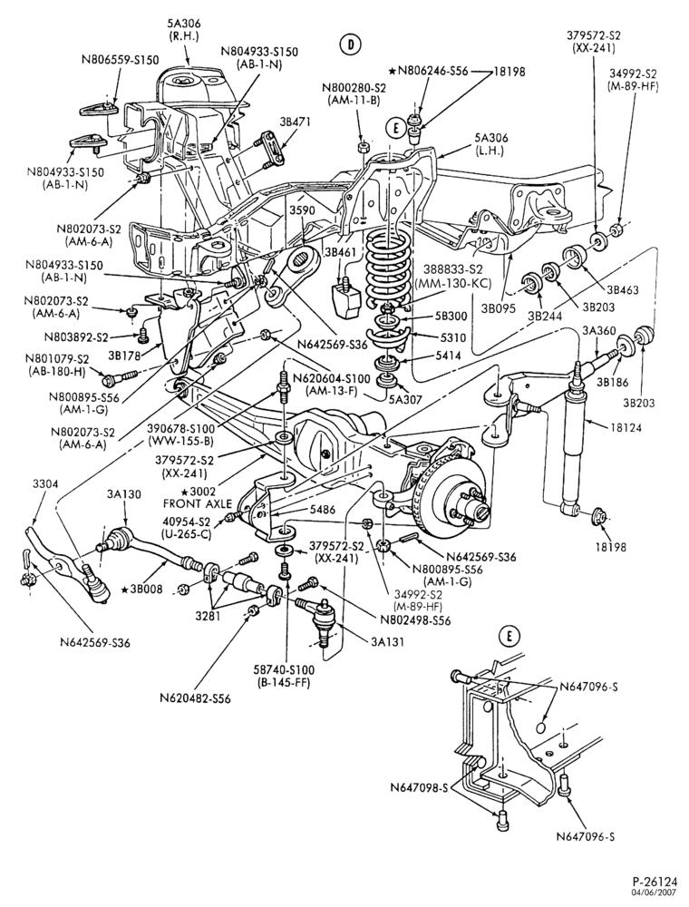 30 - FRONT SUSPENSION-Front suspension - 4x4 - Page B-B