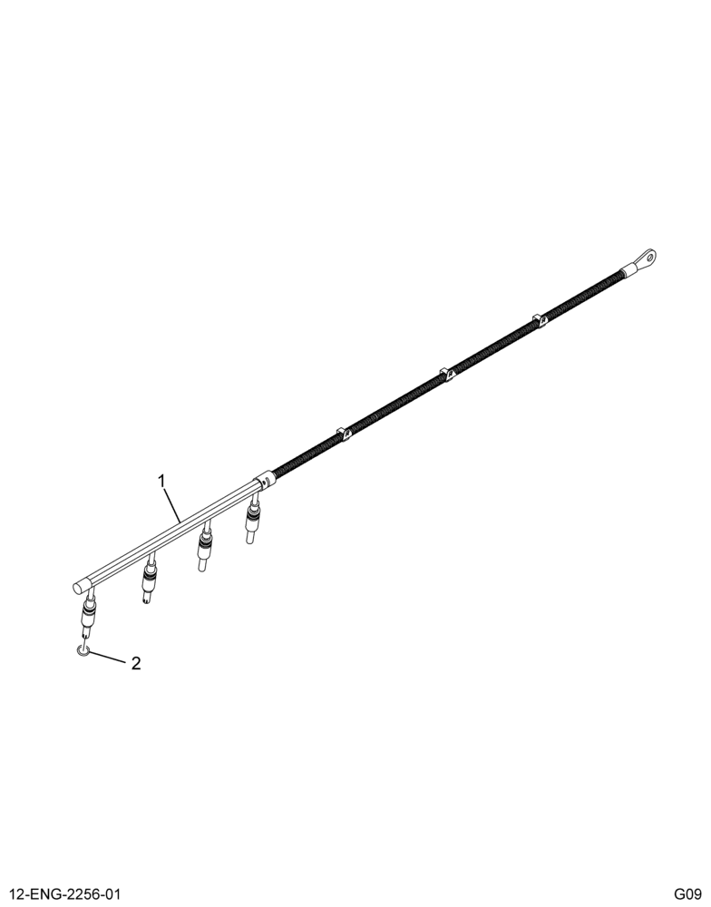 ......BAR RH SIDE GLPG BUSS (4C4Z-14536-AB)
