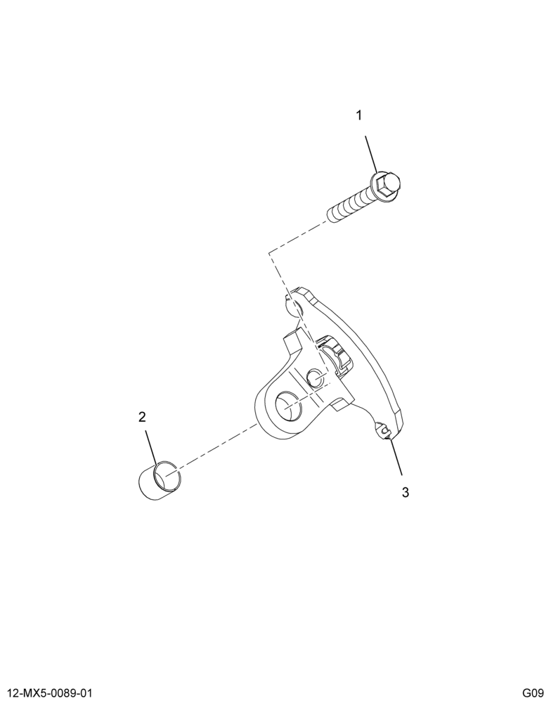 ......KIT EXHAUST FULCRUM PLATE ASM (3C3Z-6564-AB)