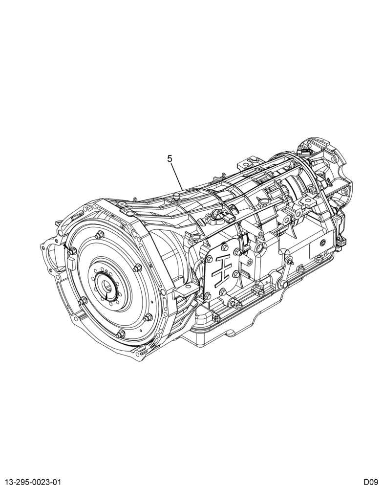 XMSN ASM; AUTO, W/FORD GAS ENGINE
