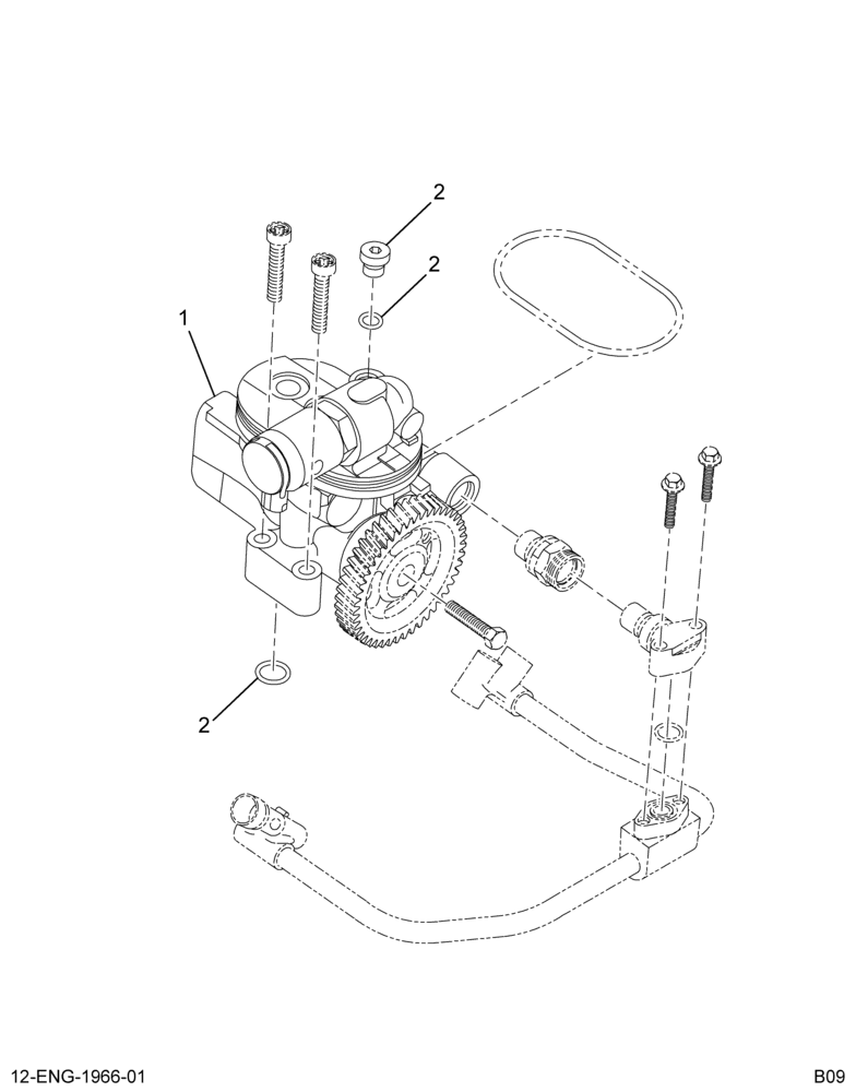 ......KIT HYDRAULIC PUMP HP (5C4Z-9A543-A)
