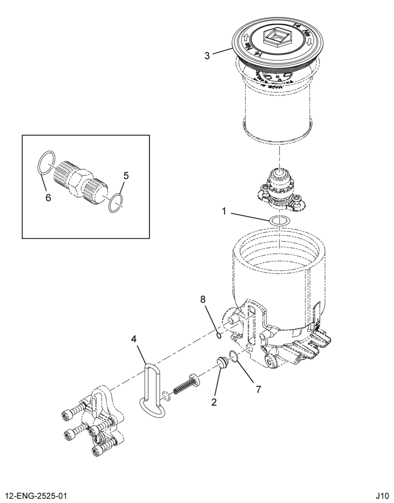 ........KIT FUEL FILTER SEAL (3C3Z-9C165-AA)