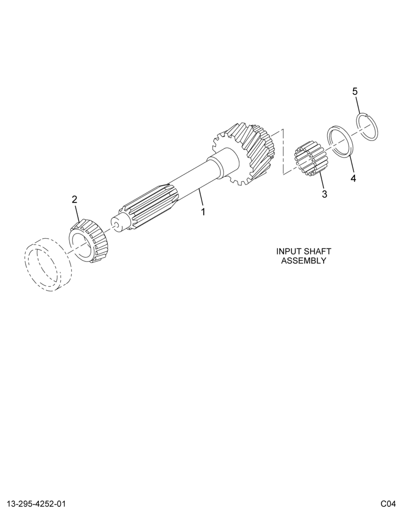 ..XMSN*1.75" INPUT 1.4OAL CO (Eng. 4C4O-LBFP-ARA) 1/2