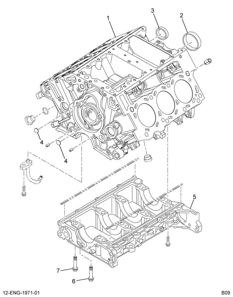 ........CRANKCASE ASM,MACHINED (Intl. 1832660C2)