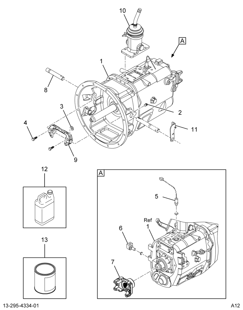 ..TRANSMISSION   ES56-7B  TRIM-B (Intl. 3607603C91)