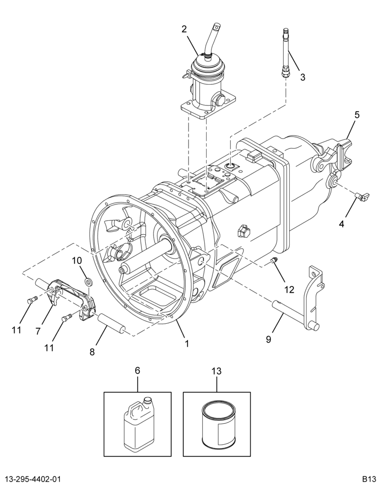 ..TRANSMISSION  W/HSG  ESO-7B (Intl. 3728855C91)