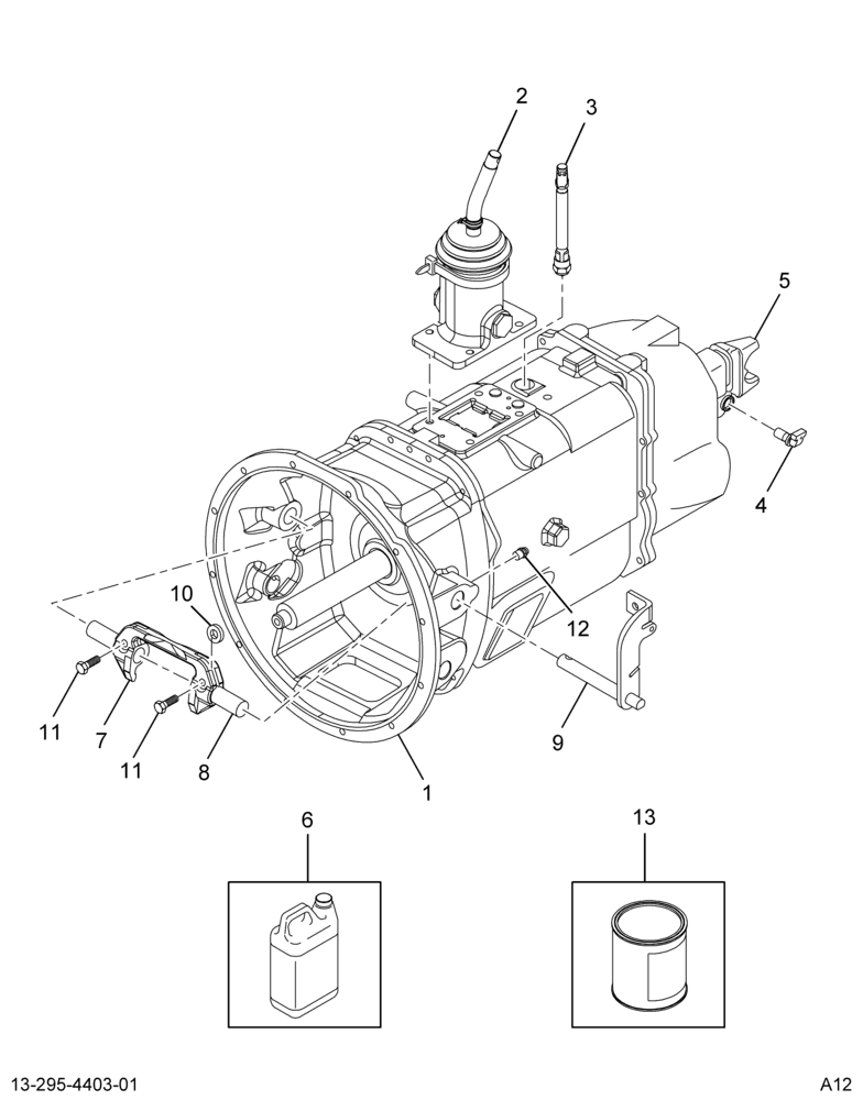 ..TRANSMISSION  W/HSG  ES56-7B (Intl. 3728854C91)