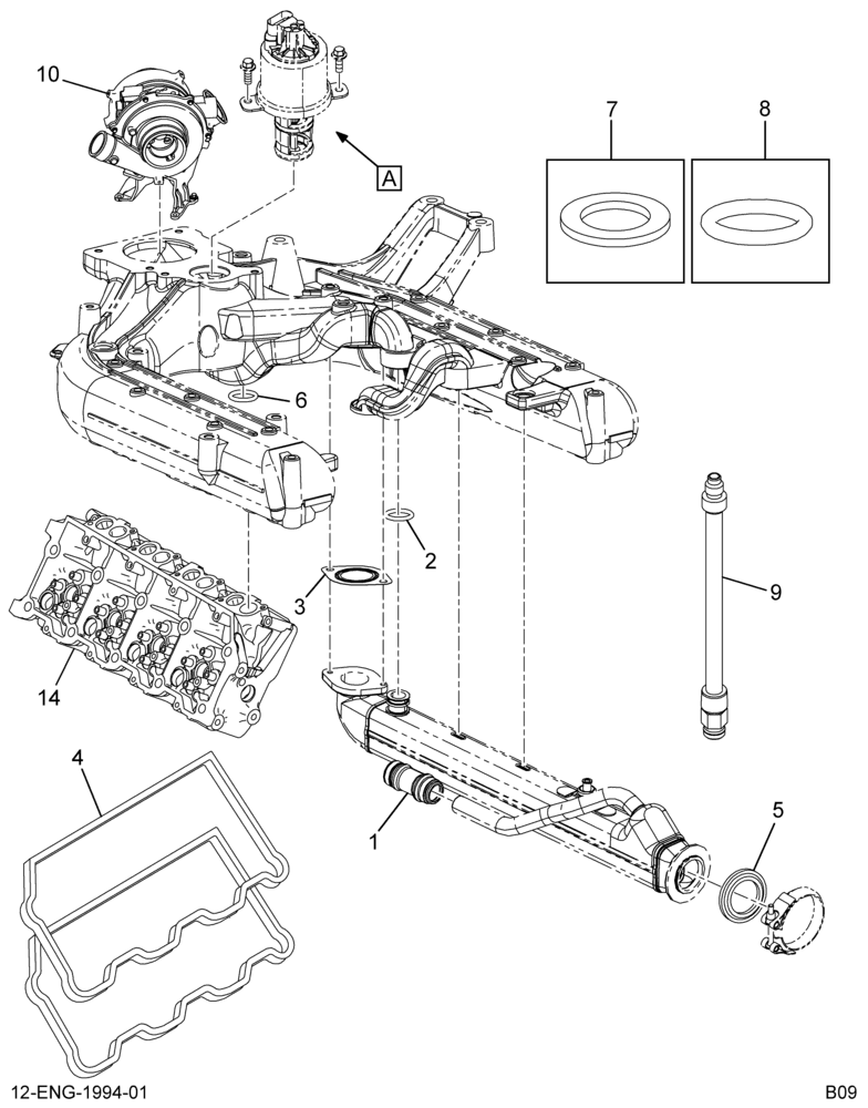 ......KIT UPPER GASKET (Intl. 1833977C92) 1/2