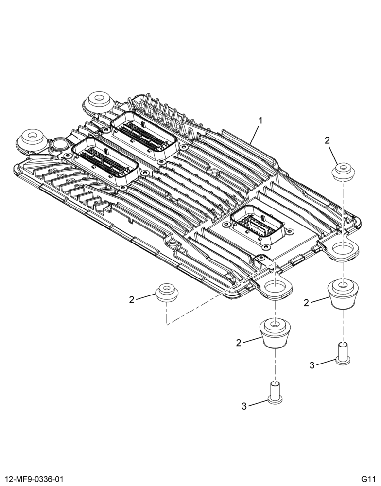 ........MODULE ASM, ECM (Intl. 1883086C93)