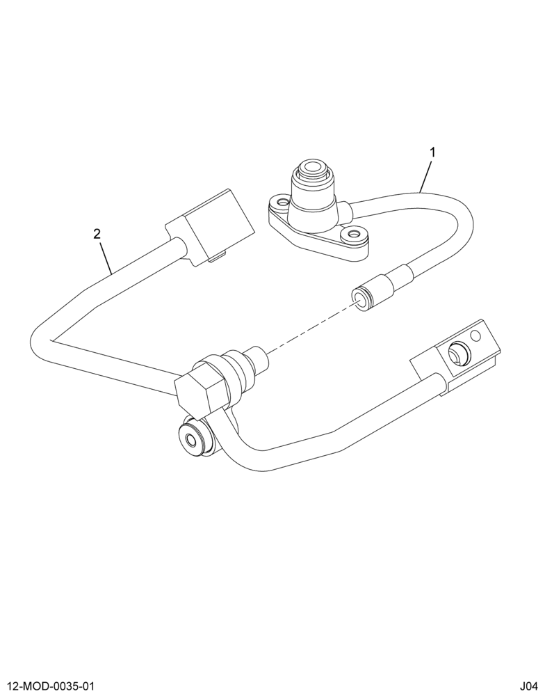 ......BRANCH TUBE ASSEMBLY-HIG (Intl. 1150028R1)