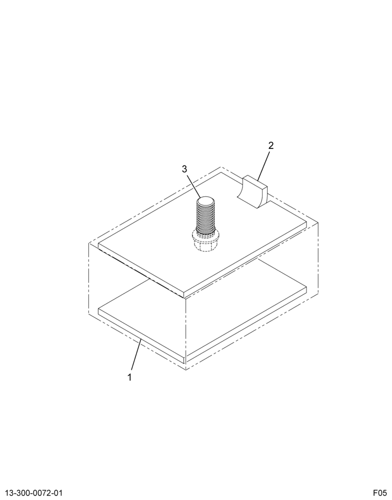 ..SUPPORT    RUBBER ISOLATOR ASS (Intl. 3612821C1)