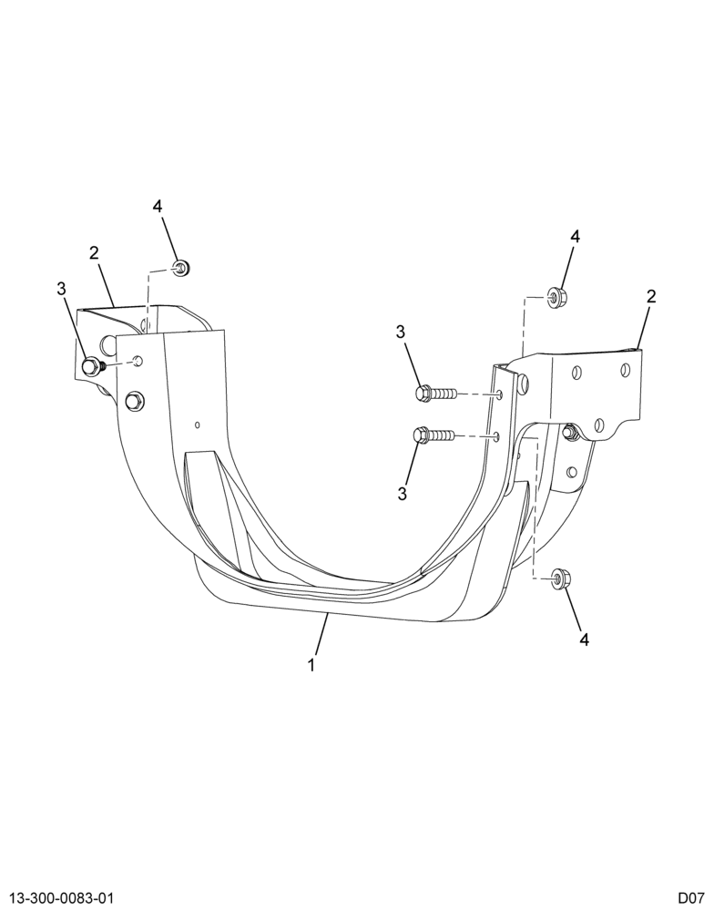 ..CROSSMEMBER  XMSN MOUNTING (6E7Z-5C145-BA)