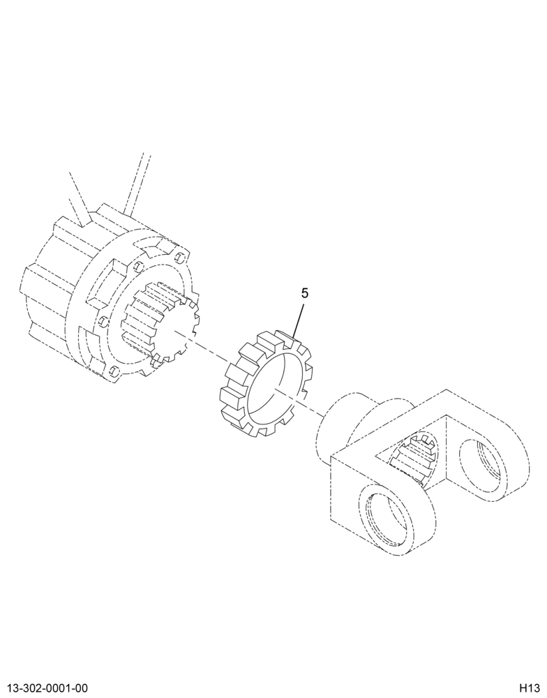 SPEEDOMETER SIGNAL GEAR INSTL