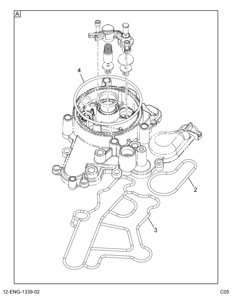 ........KIT OIL COOLER COVER ASSEMBLY (5C4Z-6A810-A) 2/2