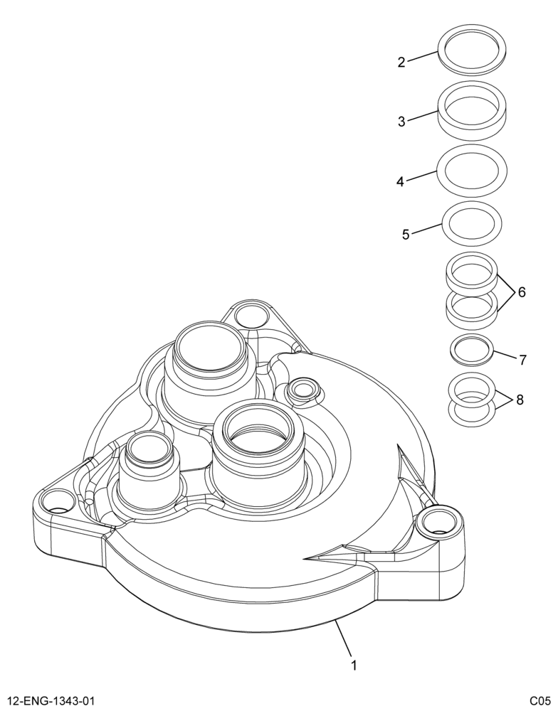 ........KIT OIL FILTER ADAPTER (6E7Z-6881-BA)