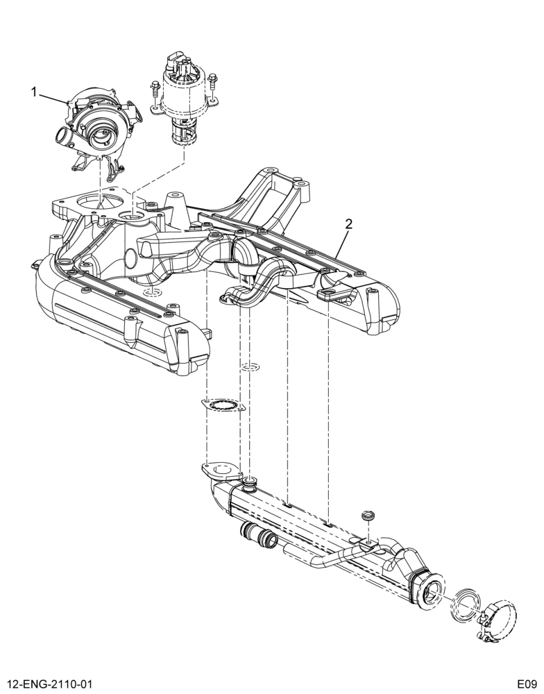 ......KIT EGR COOLER/INTAKE (3C3Z-9433-BJ)