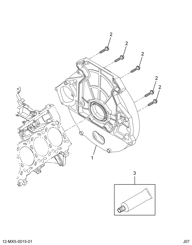 ....CRANKCASE COVER (Intl. 683006B001)