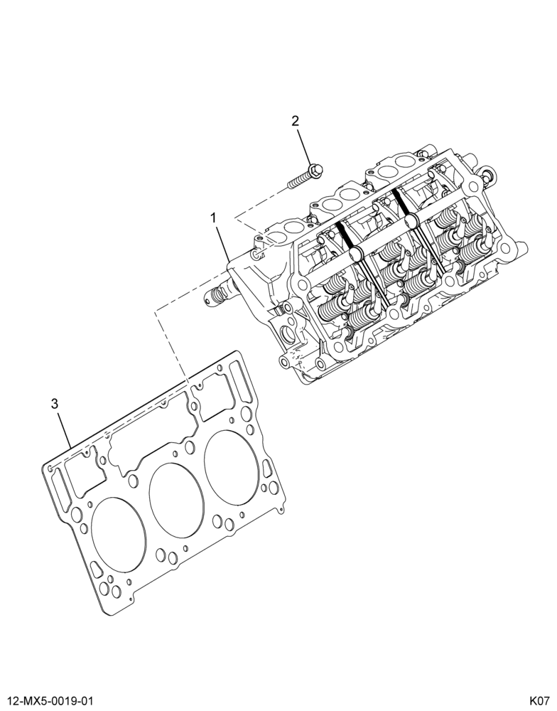 ....CYLINDER HEAD (Intl. 683008A001)