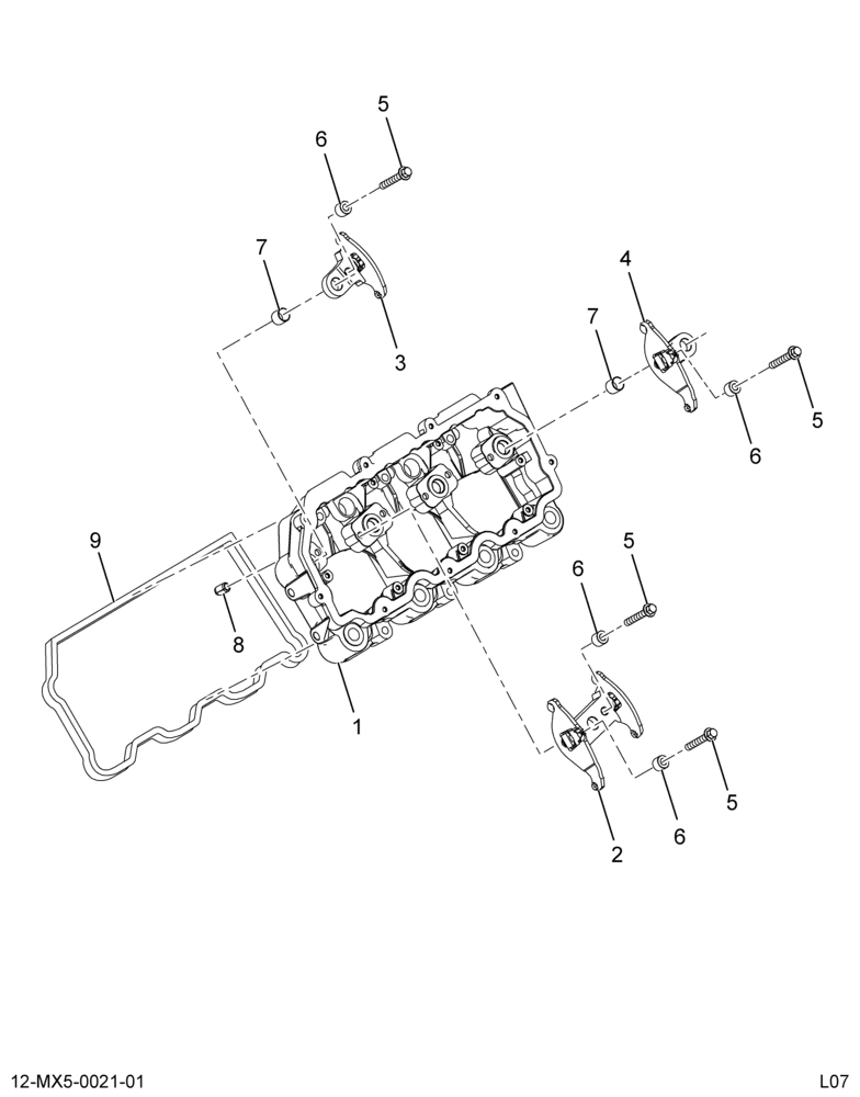 ......CARRIER ASM W/ROCKR ARM RIGHT (7E7Z-6C288-AA)