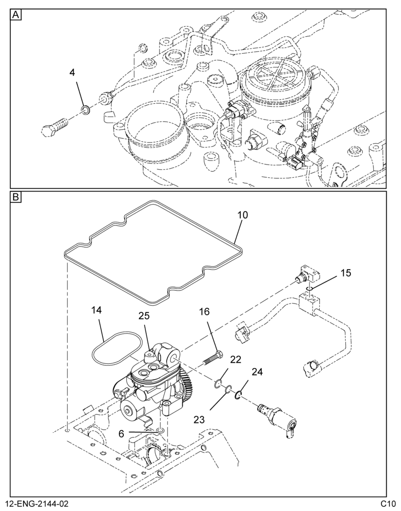 ......KIT HYDRAULIC PUMP NEW EXCHANG (Intl. 1884357C92) 2/2