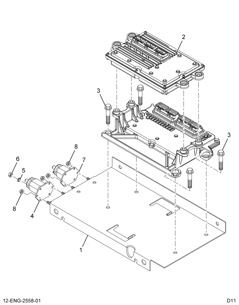 ......MODULE ASSEMBLY ECM & IDM (Intl. 1882080C91)