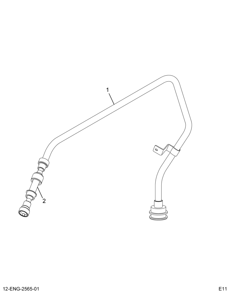 ......TUBE ASM FUEL RETURN (Intl. 1843876C92)
