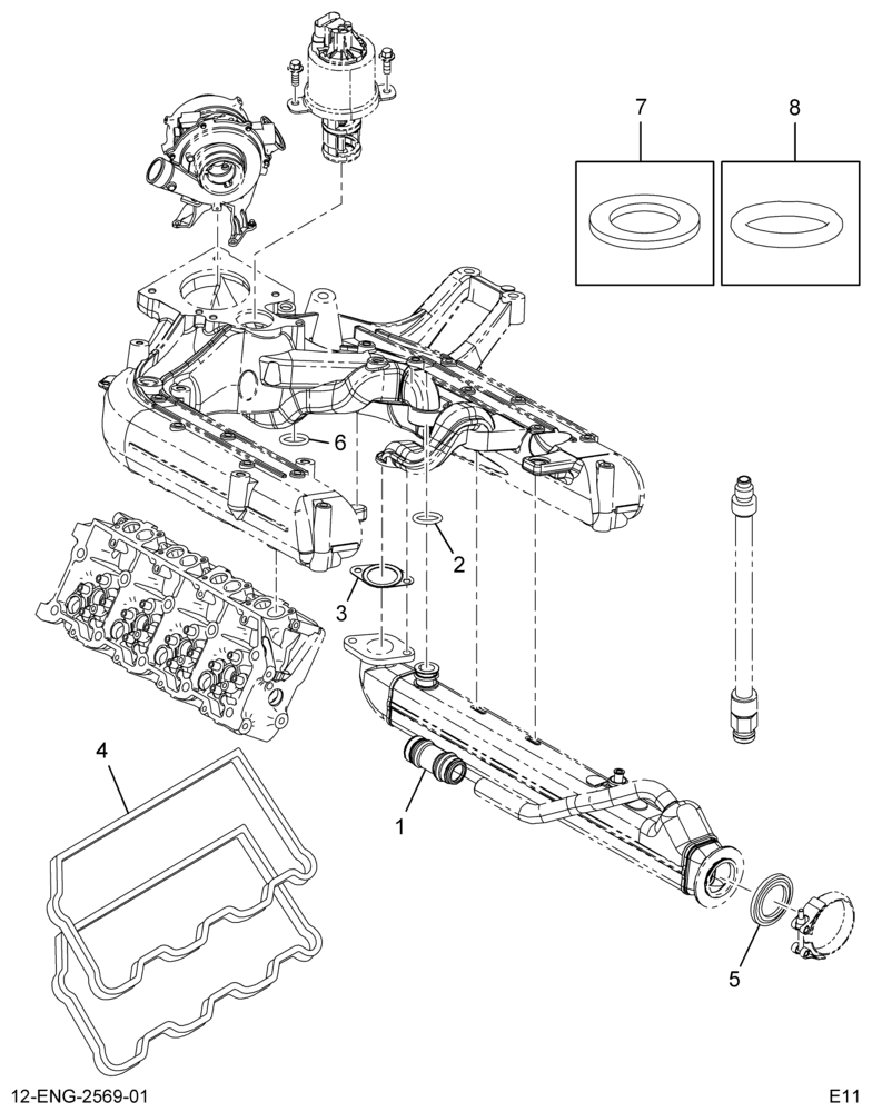 ......KIT UPPER GASKET (Intl. 1833977C99)