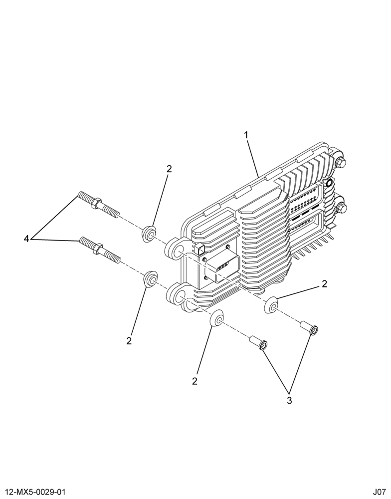......ECU CONTROL MODULE (7E7Z-12A650-AA)