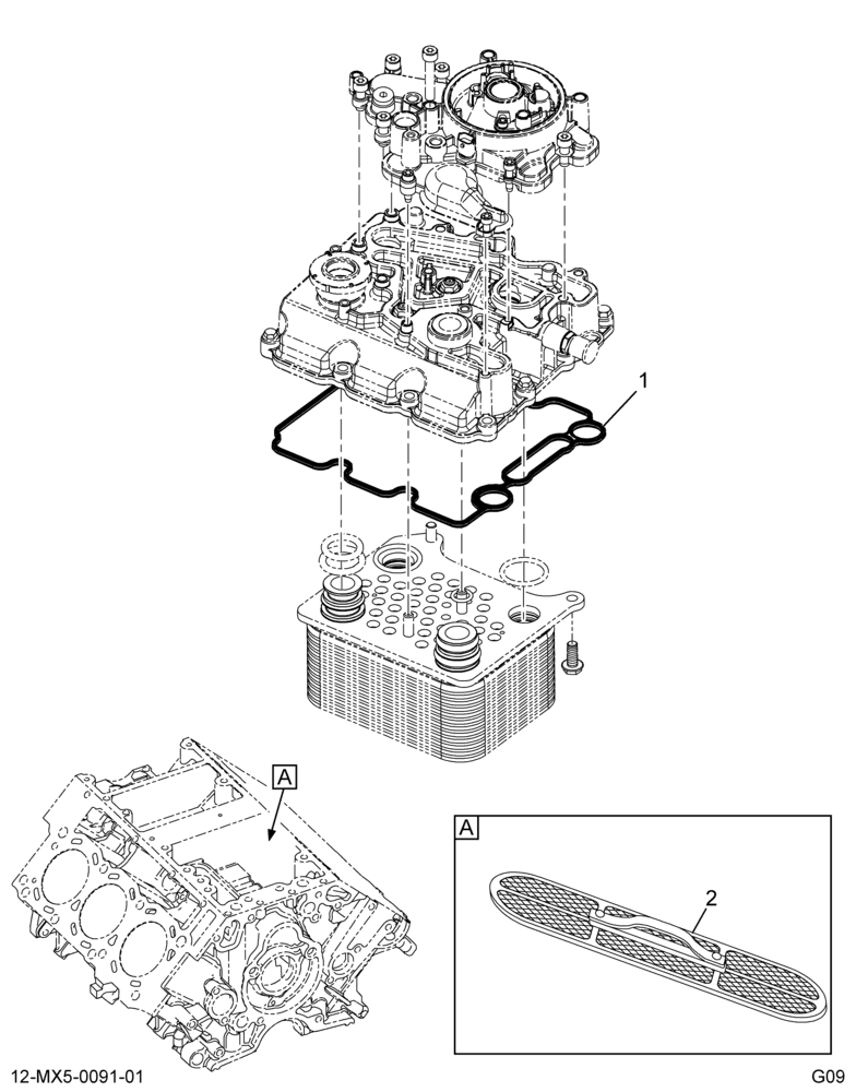 ........KIT OIL COOLER COVER SEAL (8E7Z-6A810-C)