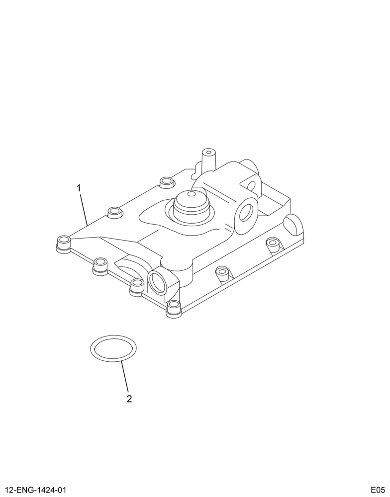 ......KIT HYDRAULIC PUMP COVER ASM (5C3Z-9G805-C)