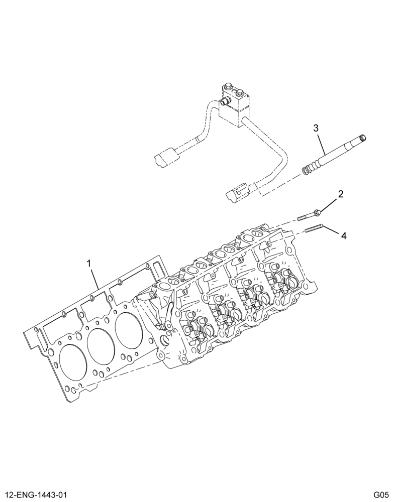 ........KIT HEAD GASKET AND BOLTS (4C3Z-6051-EB)