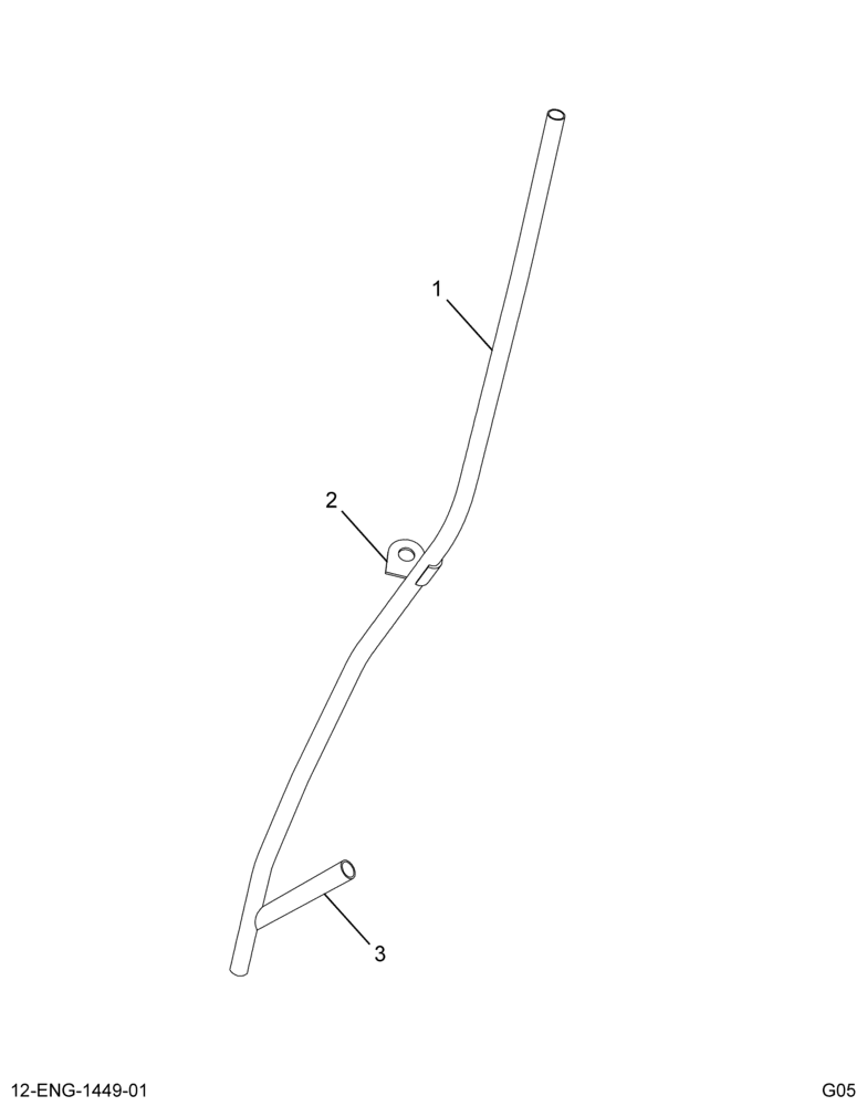 ..TUBE   OIL LEVEL GUAGE-MELROSE (6E7Z-6754-A)