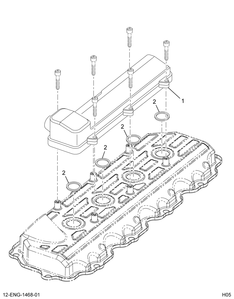 ......KIT BREATHER HOUSING (4C3Z-6A665-AC)