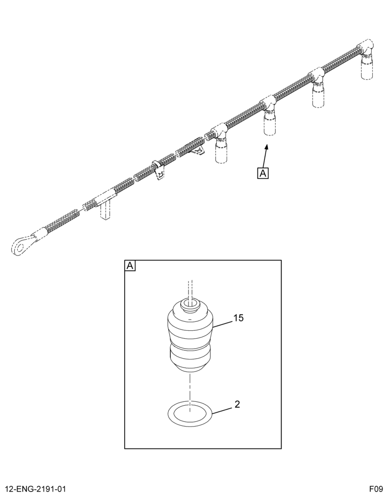 ......HARNESS ASM GLOW PLUG LEFT (5C4Z-12A690-CA)