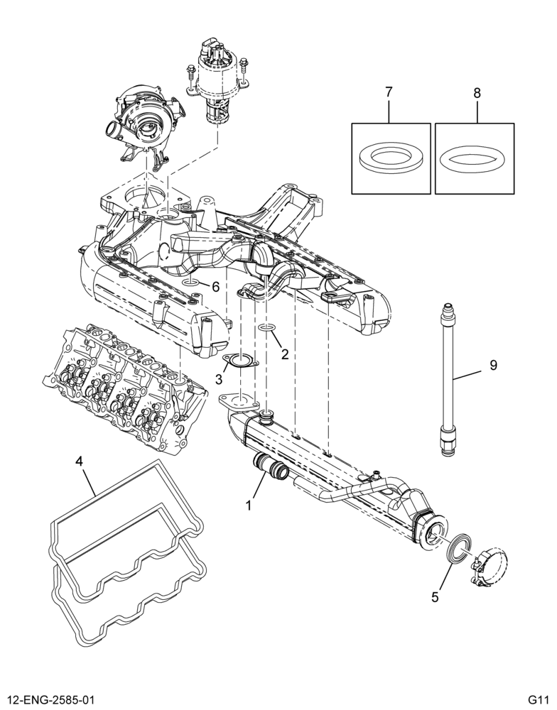 ......KIT UPPER GASKET (5C4Z-6079-D)