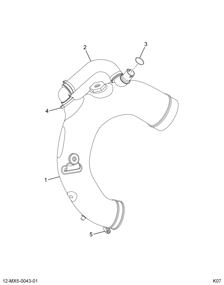 ........DUCT ASM AIR INLET (7E7Z-6N696-AA)