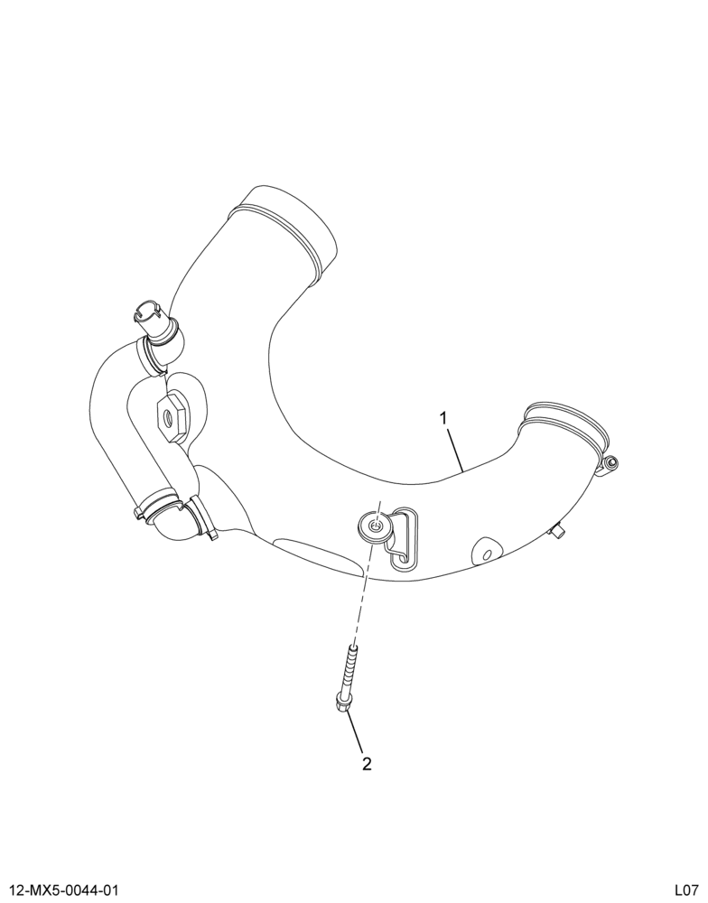 ....TURBO AIR INLET (Intl. 683015B001)
