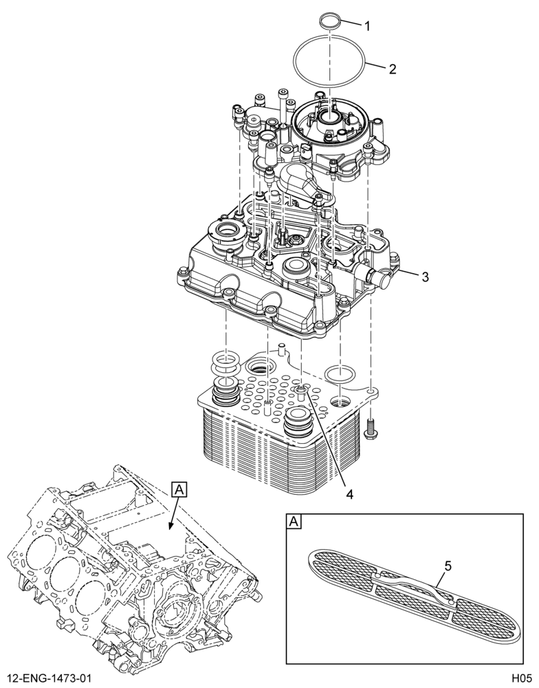 ......KIT OIL COOLER COVER ASM. (6E7Z-6A810-AA)